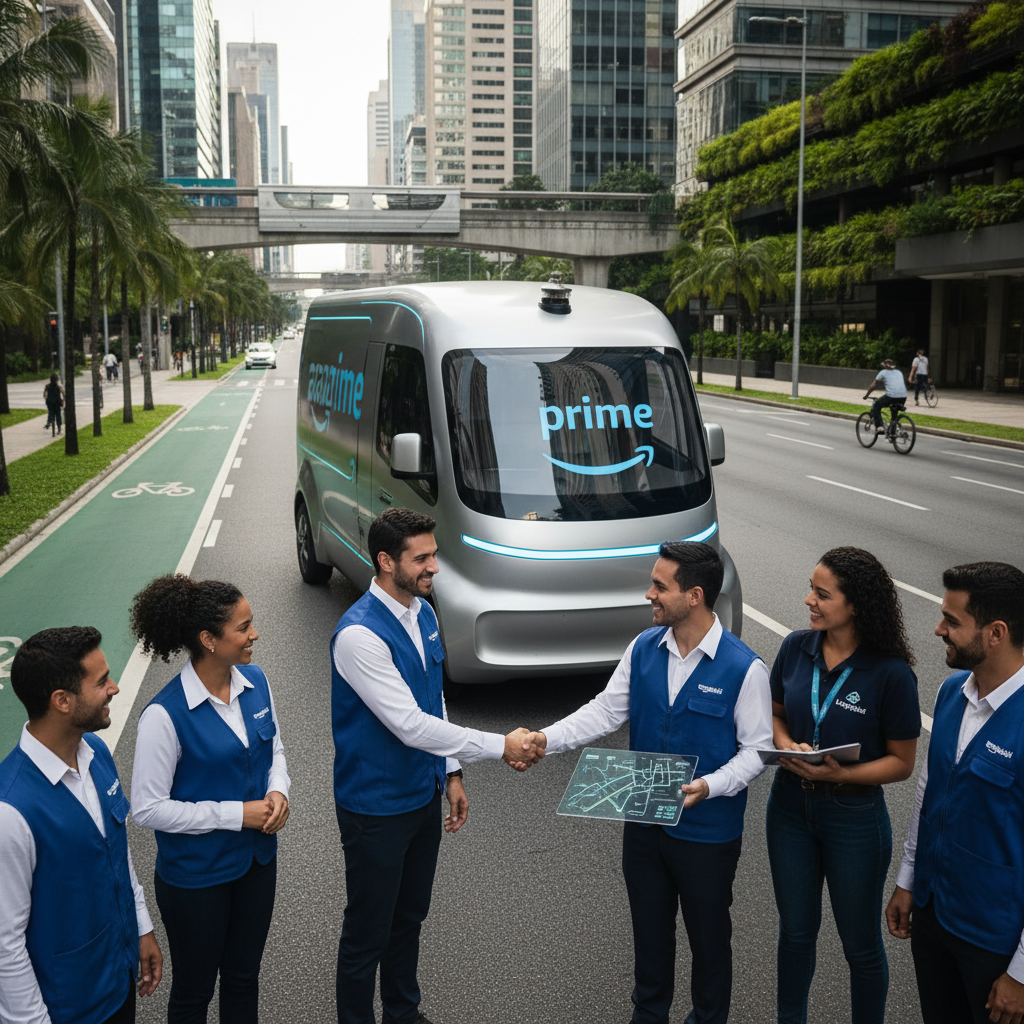Amazon Brasil Anuncia 'Prime Logística': Programa de Parceria para Transportadoras Locais e Frotas Autônomas