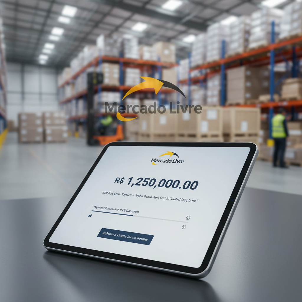 Mercado Livre Lança 'ML Pay Empresas': Solução de Pagamento B2B que Promete Revolucionar o Comércio Atacadista Online