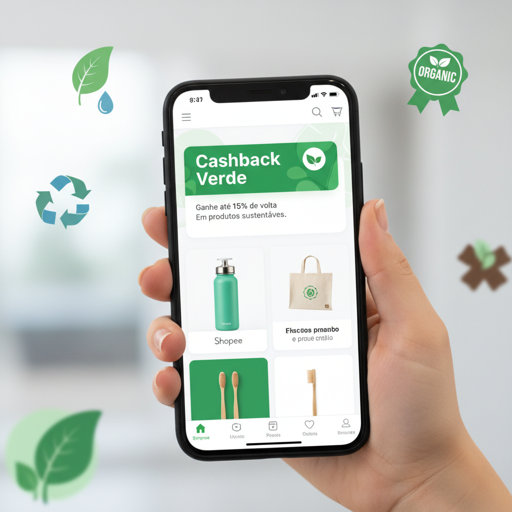 Shopee Anuncia Programa de 'Cashback Verde': Incentivo à Compra de Produtos Sustentáveis e Reciclados no Marketplace