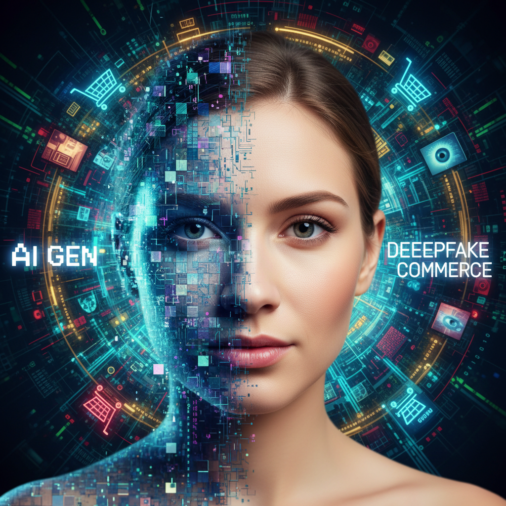Inteligência Artificial Generativa e 'Deepfake' no E-commerce: A Nova Fronteira da Personalização (e do Desafio Ético)