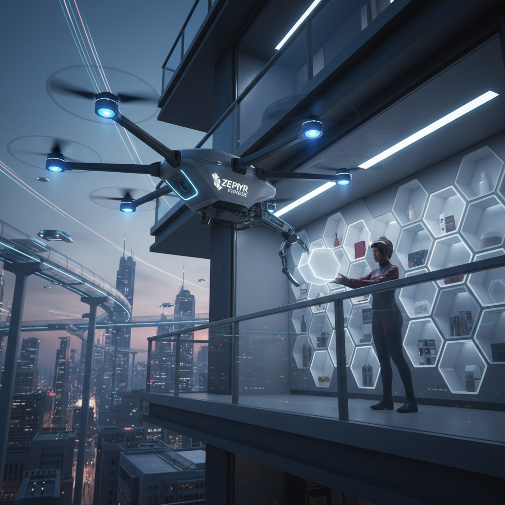 Logística Reversa Instantânea: Marketplaces Testam Drones e Lockers Inteligentes para Devoluções em Minutos