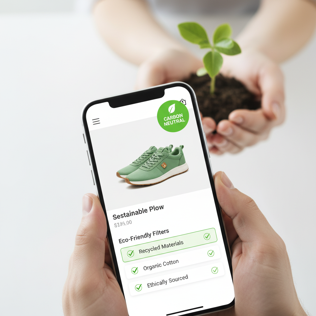 Sustentabilidade em Foco: Marketplaces Lançam Selos de 'Carbono Neutro' e Filtros de Busca Ecológicos