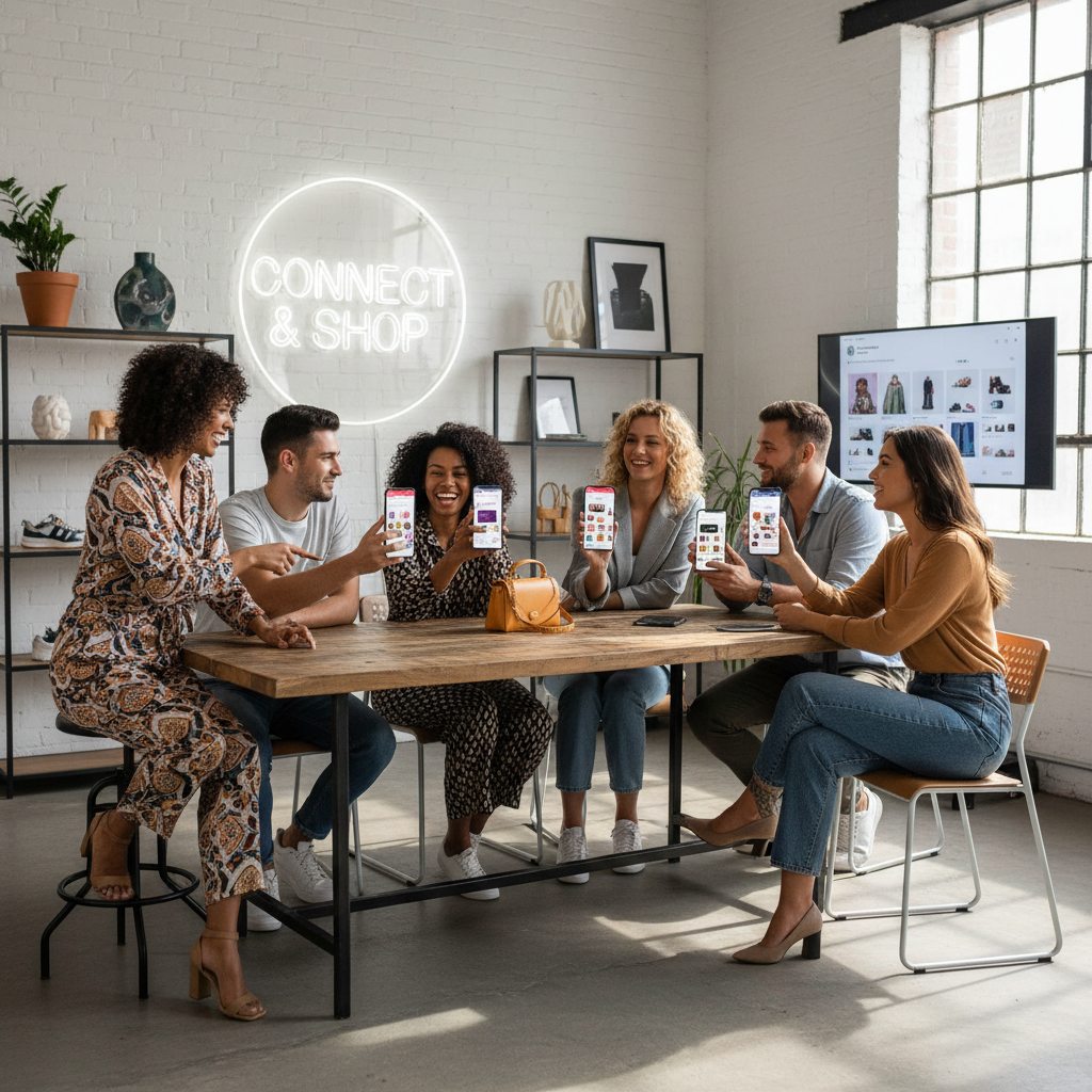 A Ascensão do 'Social Selling' Autônomo: Influenciadores Criam Seus Próprios Mini-Marketplaces Integrados às Redes Sociais