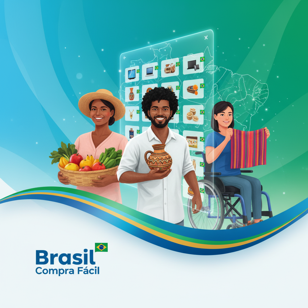 Marketplace do Governo: Nova Plataforma 'Brasil Compra Fácil' Lança Piloto com Pequenos Varejistas