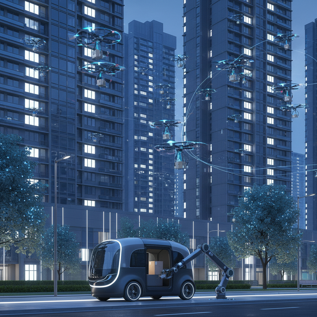 Revolução na Logística Reversa: Drones e Veículos Autônomos Testados para Coleta de Devoluções em Áreas Urbanas