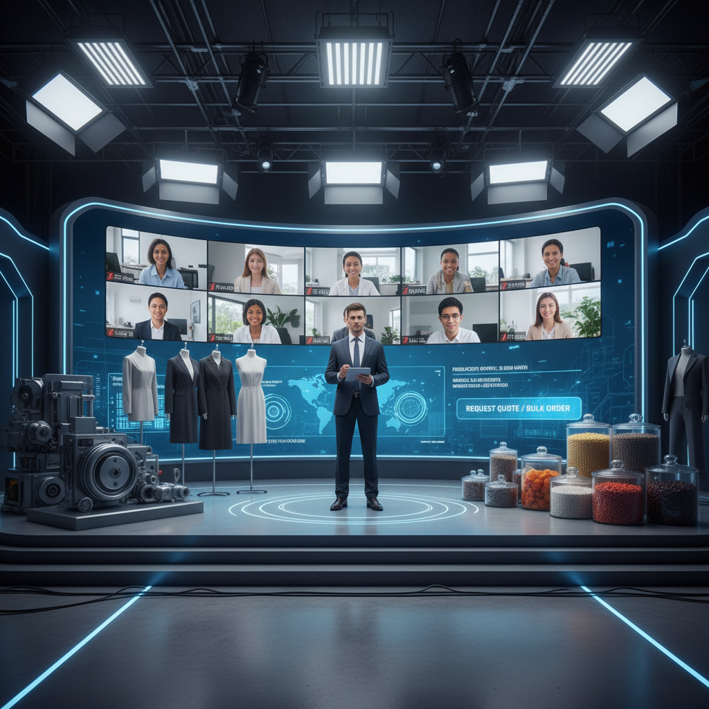 Live Commerce B2B Ganha Força: Plataformas Lançam Ferramentas Exclusivas para Vendas Atacado em Tempo Real