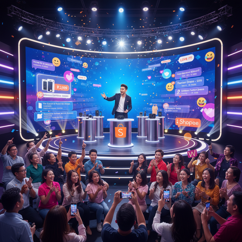 Shopee Lança 'Shopee Live Creators': Programa de Incentivo a Produtores de Conteúdo para Live Commerce