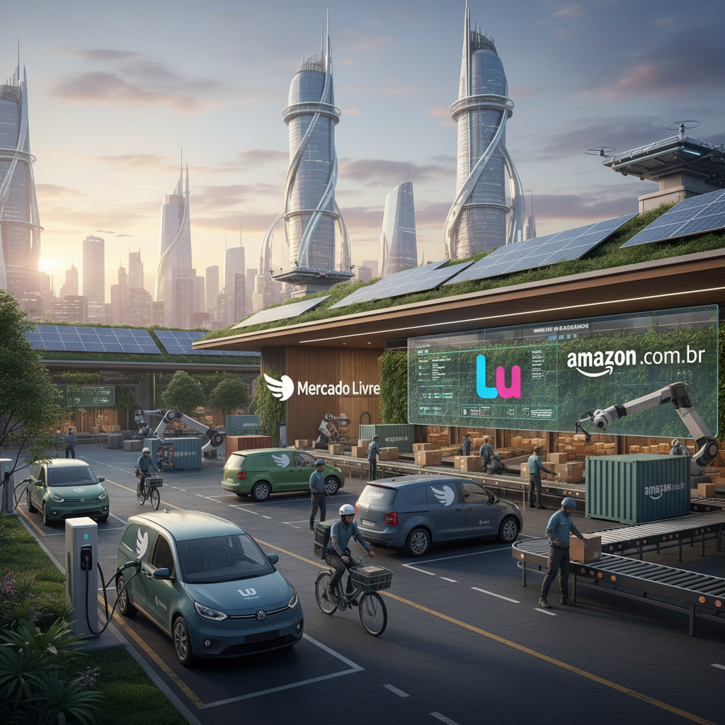 Gigantes do E-commerce Anunciam Aliança Inesperada para Logística de Última Milha em Grandes Centros Urbanos