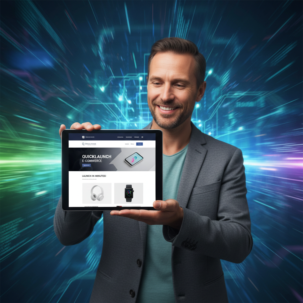 IA Generativa na Criação de Lojas Virtuais: Pequenos e-commerces Criam Sites Completos em Minutos