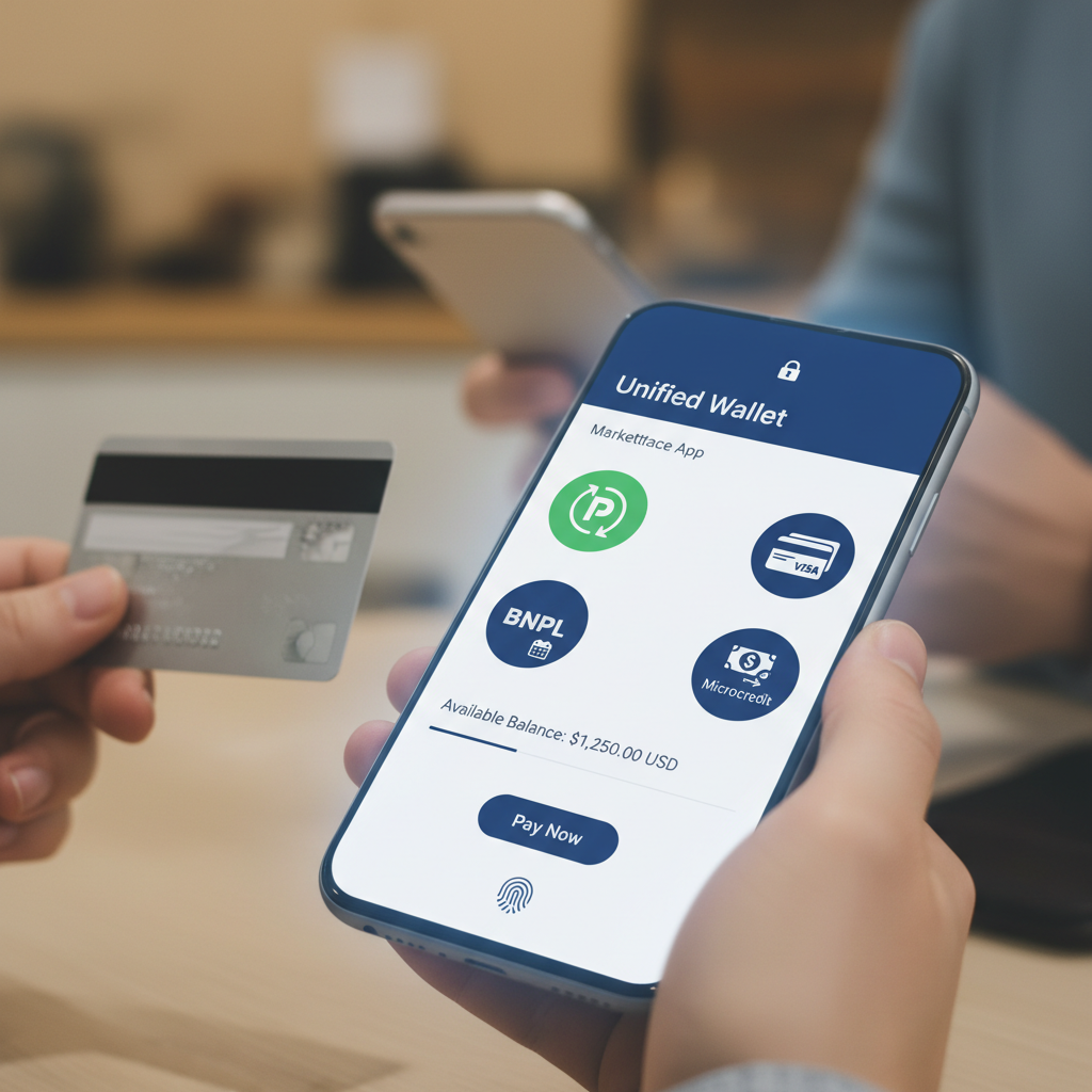 Marketplaces e Bancos Lançam 'Carteira Digital Integrada' para Unificar Pagamentos e Crédito ao Consumidor