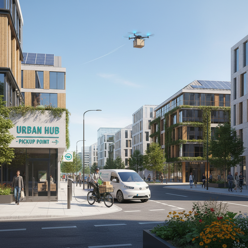 Sustentabilidade na Logística de Última Milha: Marketplaces Investem em Entregas Verdes e Pontos de Coleta Comunitários