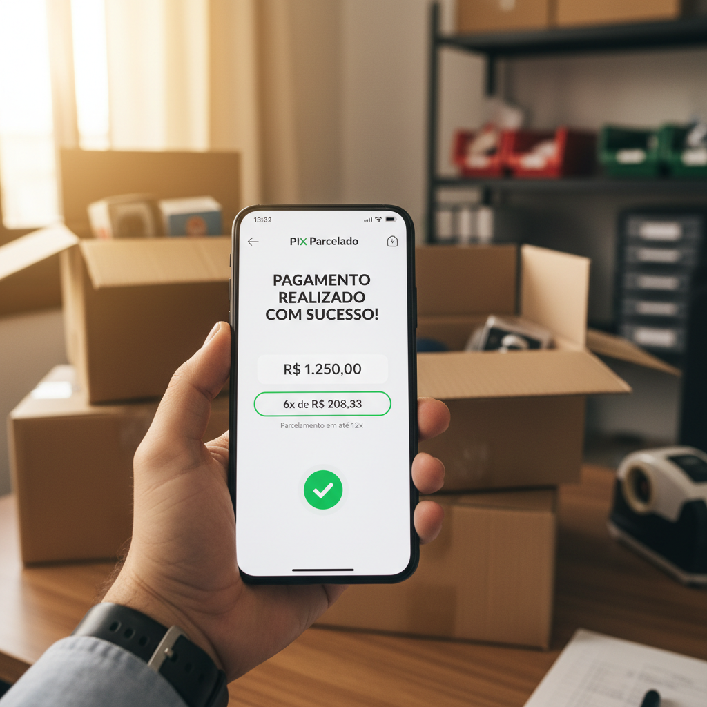 PIX Parcelado B2B Ganha Força e Impulsiona Compras de Insumos para Pequenos Negócios no E-commerce