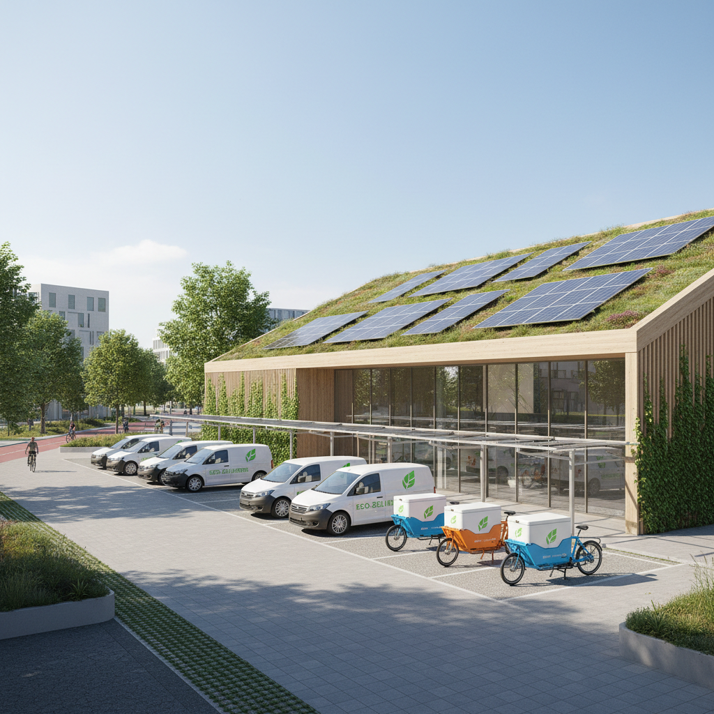 Marketplaces Brasileiros Lideram Investimento em 'Logística Verde' com Frota Elétrica e Hubs Urbanos Sustentáveis