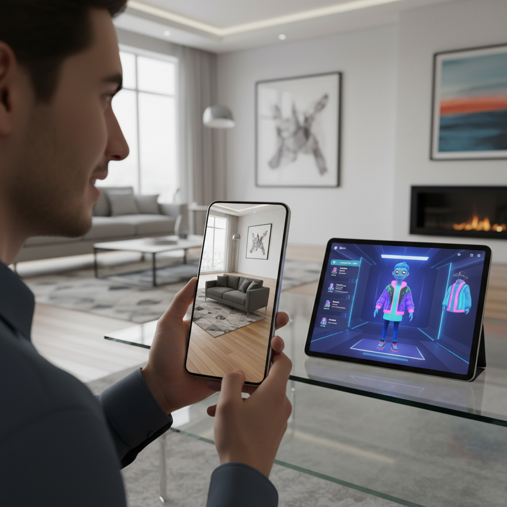 Realidade Aumentada e Metaverso no E-commerce: Experimentação Virtual Aumenta Conversão e Reduz Devoluções