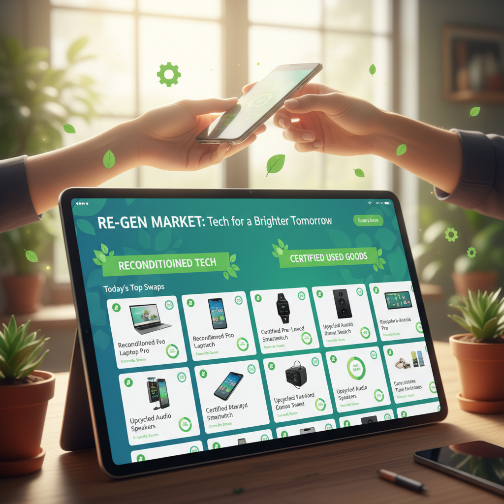 Marketplaces Impulsionam 'Economia Circular' com Seções de Recondicionados e Produtos Usados Certificados