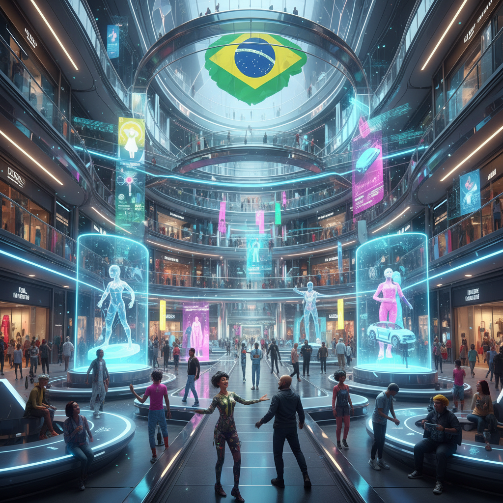 Metaverso e Comércio Social: Grandes Marketplaces Anunciam Lançamento de Lojas Imersivas no Brasil