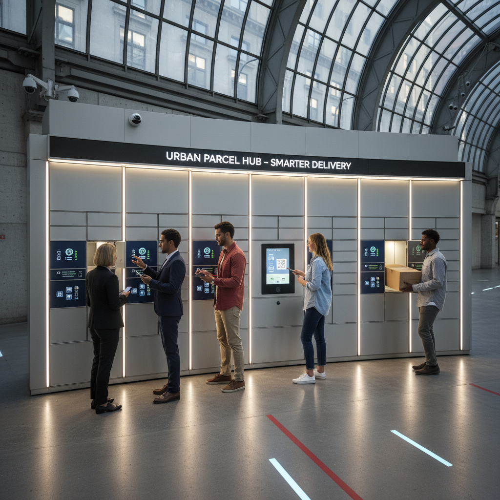 Expansão Massiva de 'Lockers' Inteligentes Reduz Custos de Entrega e Aumenta Flexibilidade para Consumidores