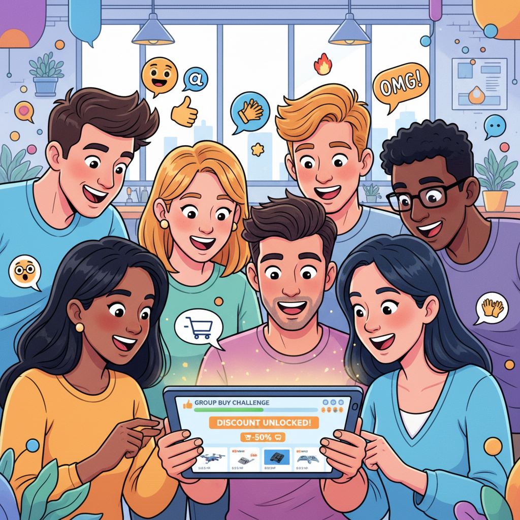 Social Commerce 2.0: Marketplaces Lançam Ferramentas de 'Compra em Grupo' e 'Desafios Colaborativos'