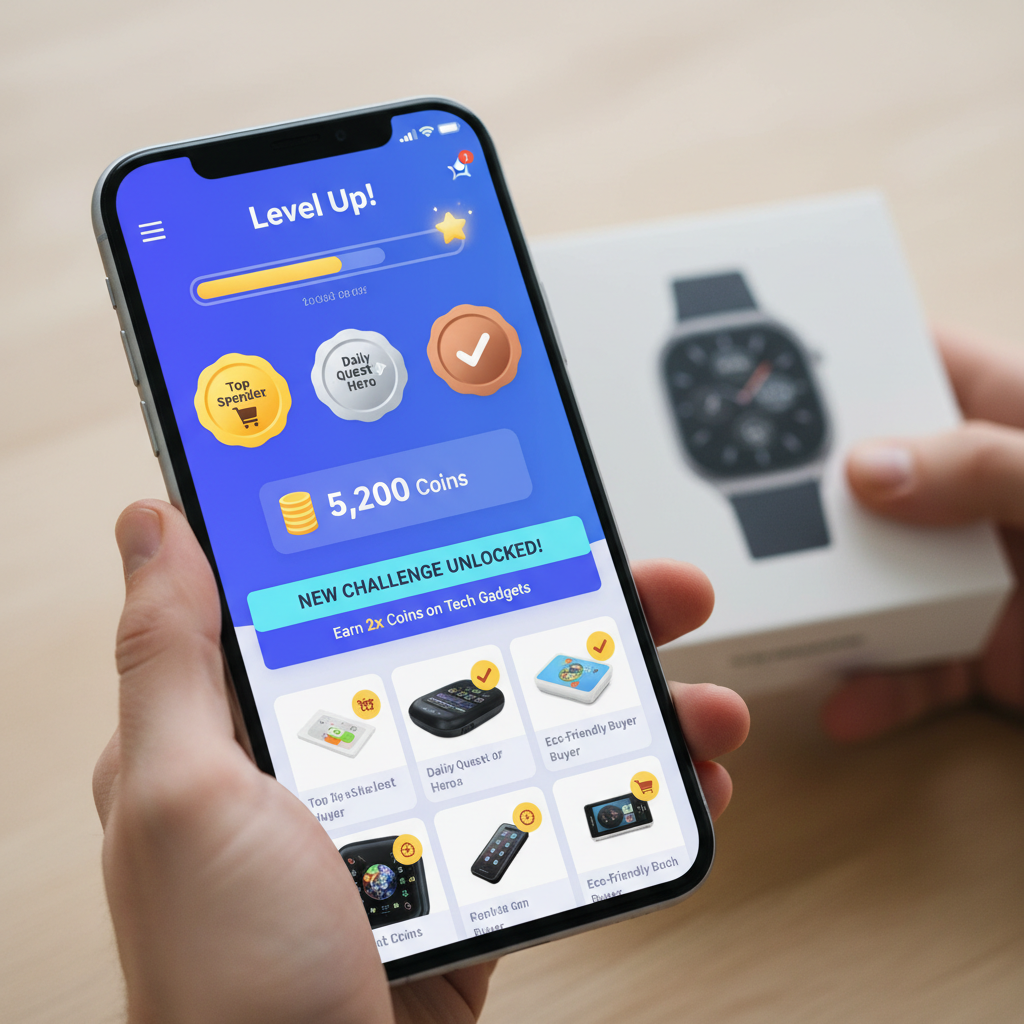 Gamificação da Experiência de Compra: Marketplaces Lançam 'Desafios de Fidelidade' com Recompensas em Cripto e Descontos Exclusivos