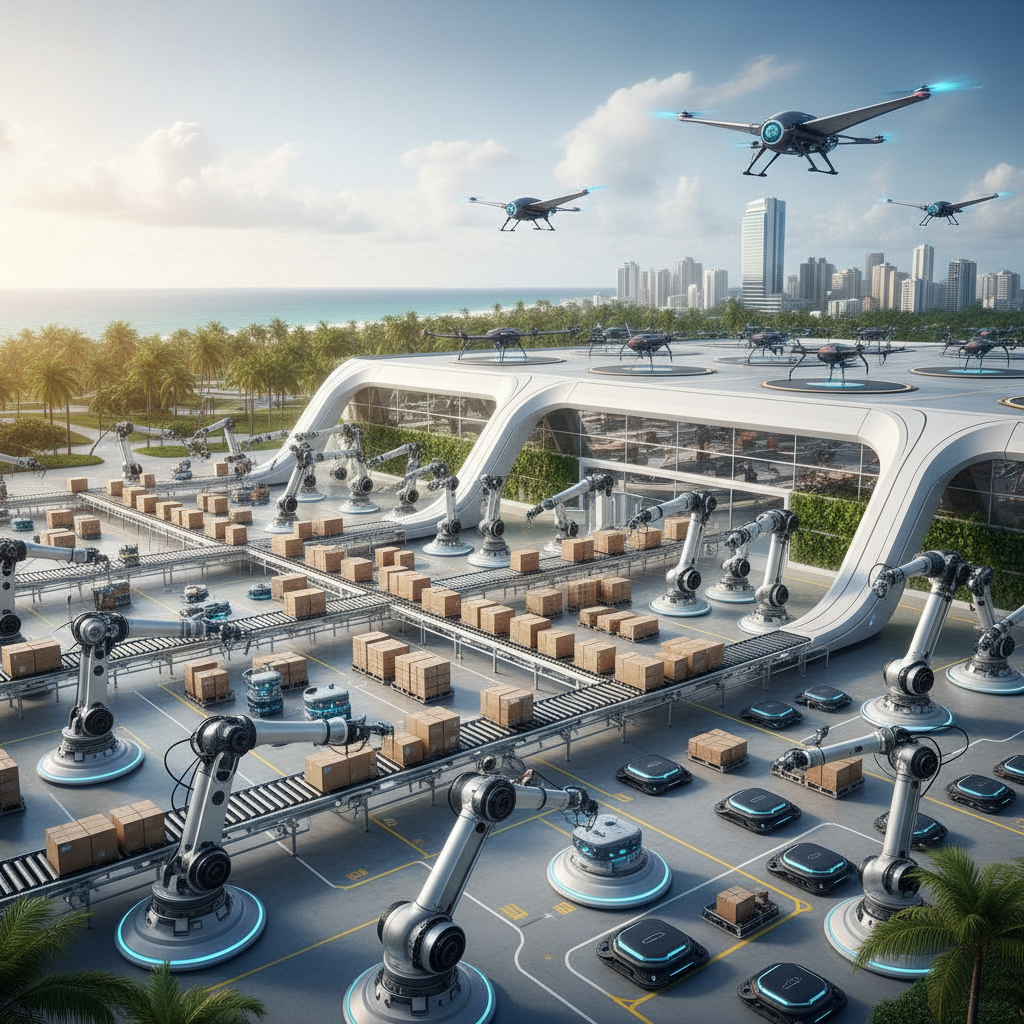 Amazon Brasil Anuncia Centro de Inovação em IA para Logística: Robôs Autônomos e Drones de Entrega em Teste no Nordeste