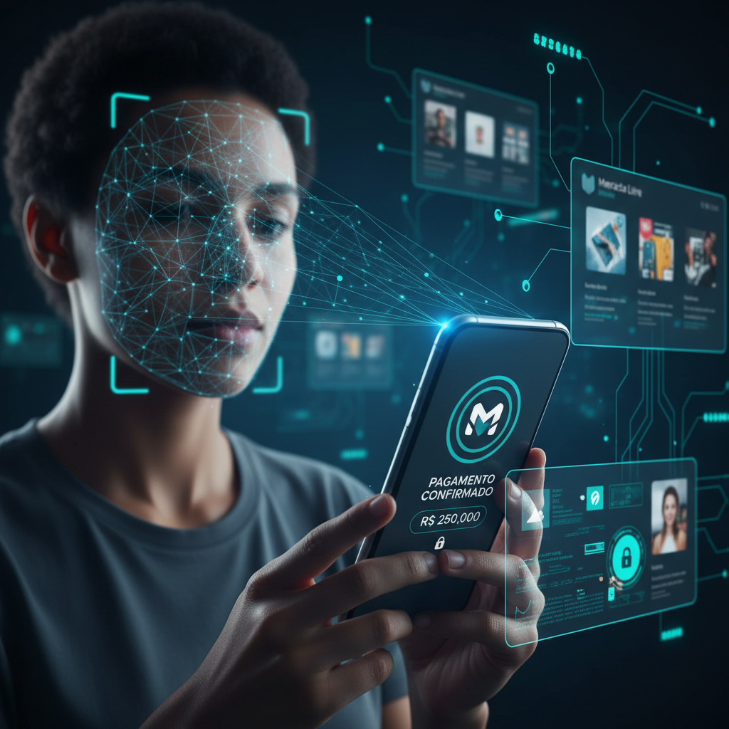 Mercado Livre Lança 'ML Pay Express': Pagamento por Reconhecimento Facial Revoluciona Check-out Online