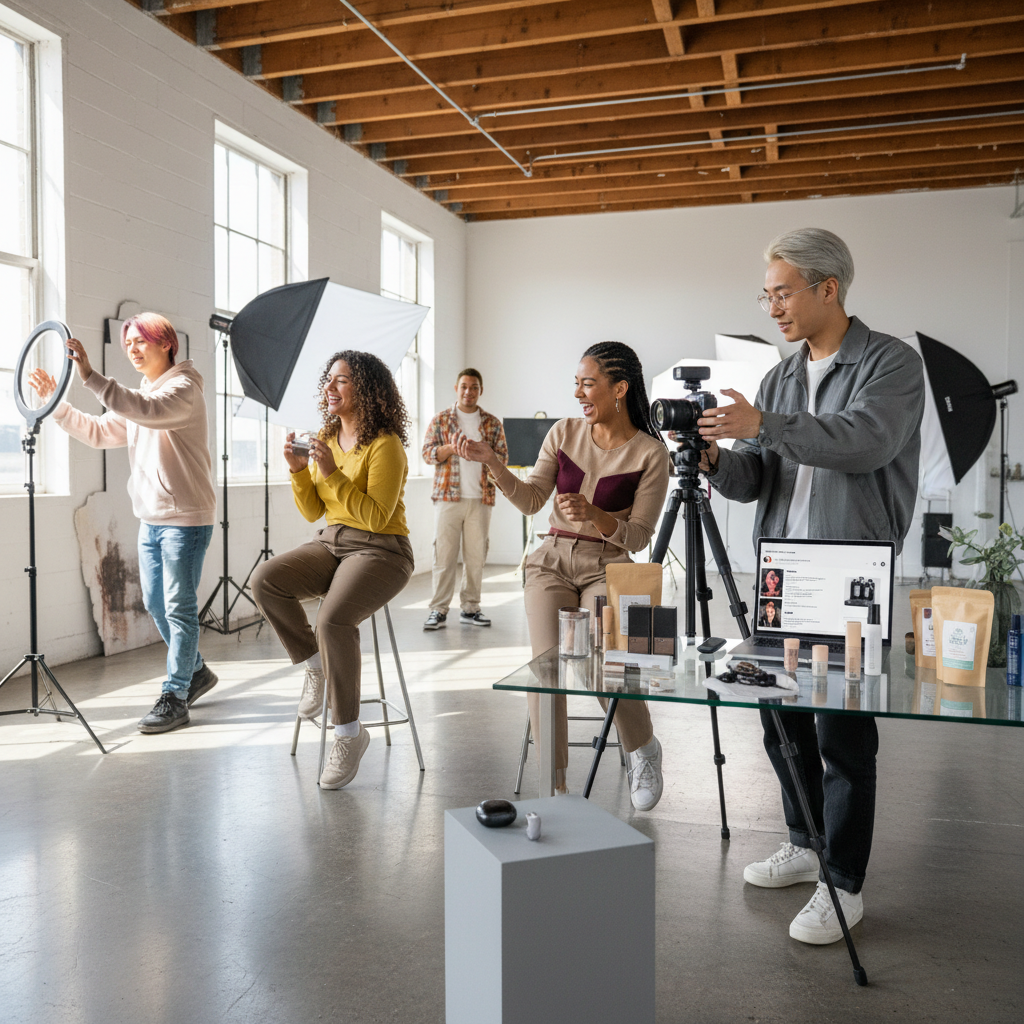 E-commerce Social e 'Creator Economy': Marketplaces Investem em Ferramentas para Influenciadores e Conteúdo Gerado pelo Usuário