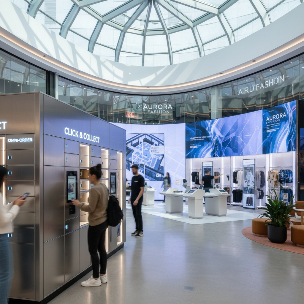 Marketplaces Investem em 'Experiências Phygital' com Lojas Conceito e Retirada Automatizada em Shopping Centers