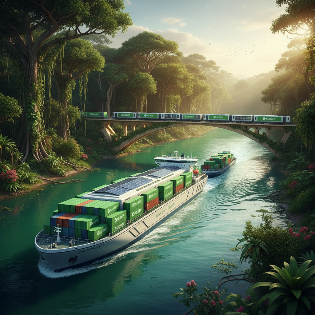 Crise Hídrica e Logística: Marketplaces Brasileiros Investem em Rotas Fluviais e Ferroviárias para Reduzir Custos e Impacto Ambiental