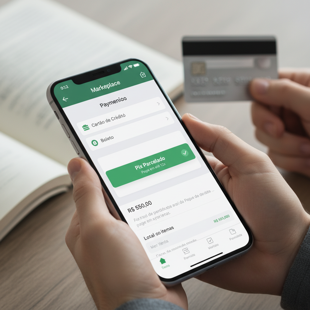 Pix Parcelado Ganha Novo Fôlego com Parceria entre Bancos Digitais e Grandes Marketplaces