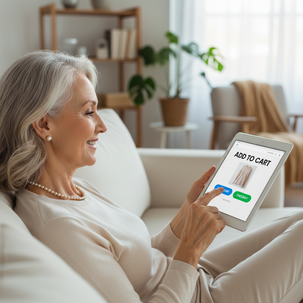 Consumidor 60+ Impulsiona 'E-commerce Prateado': Plataformas Adaptam UX e Suporte