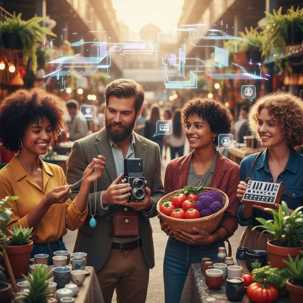 Marketplaces de Nicho Ganham Força com Curadoria Humana e IA: A Nova Onda da Personalização Extrema