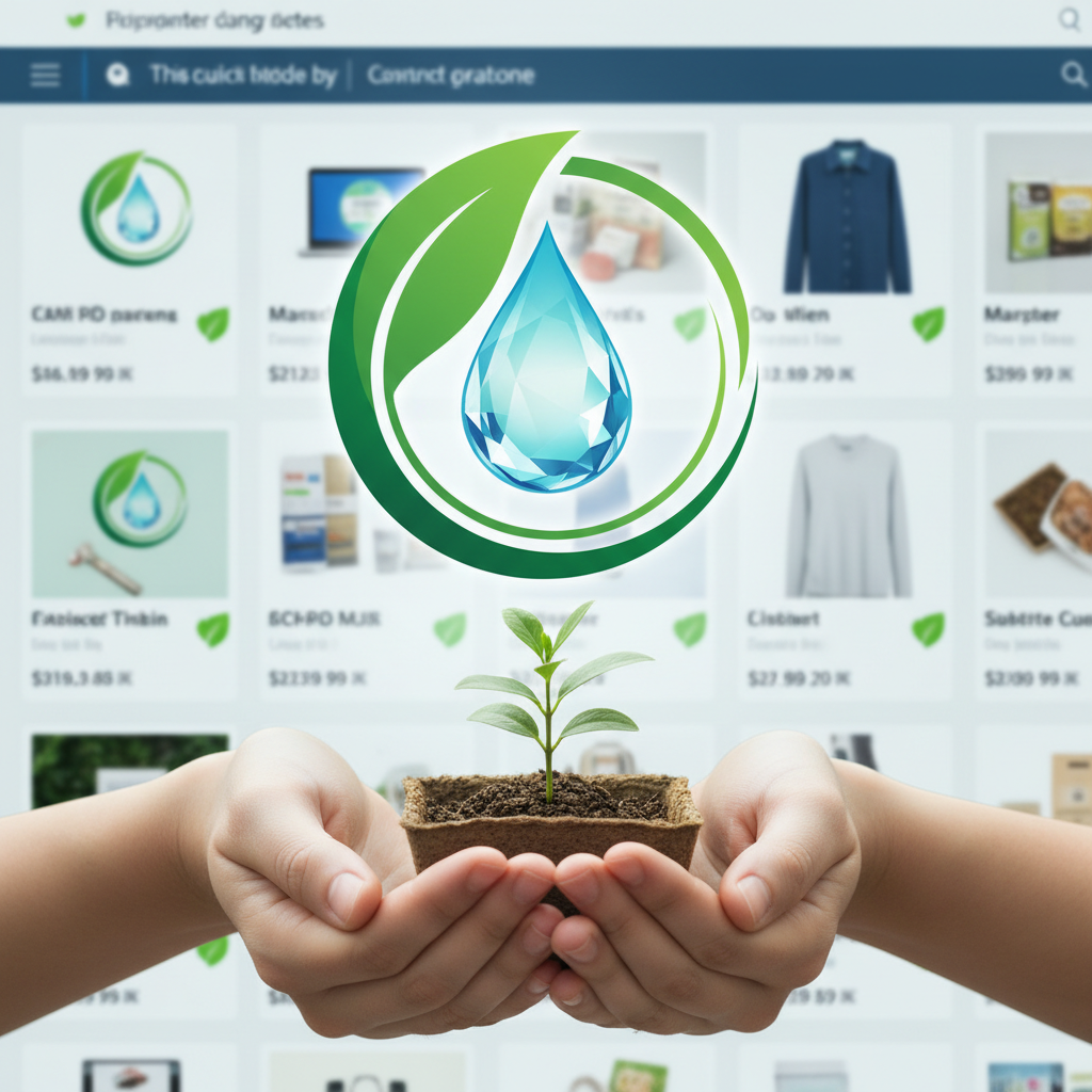 Crise Hídrica e E-commerce: Marketplaces Adotam 'Selos Verdes' para Produtos com Baixo Consumo de Água e Incentivam Logística Reversa de Água Cinza
