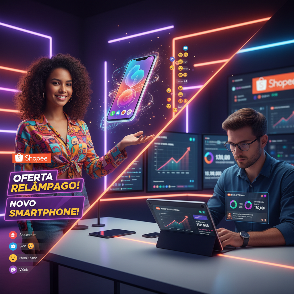 Shopee Revoluciona o Social Commerce com 'Shopee Live Creators': Plataforma de Influenciadores Integrada