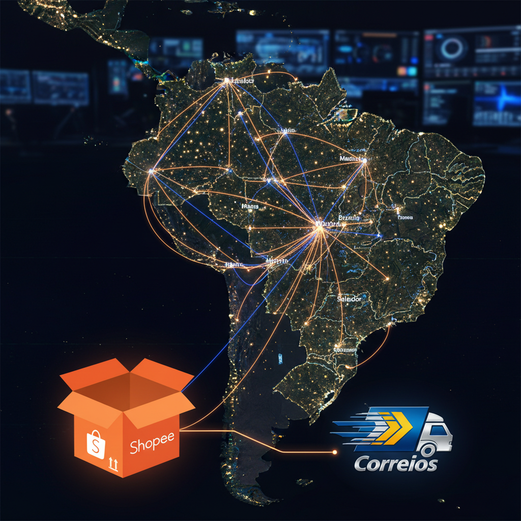 Shopee e Correios Anunciam Parceria Estratégica para Otimizar Entregas em Pequenas Cidades e Áreas Rurais Brasileiras
