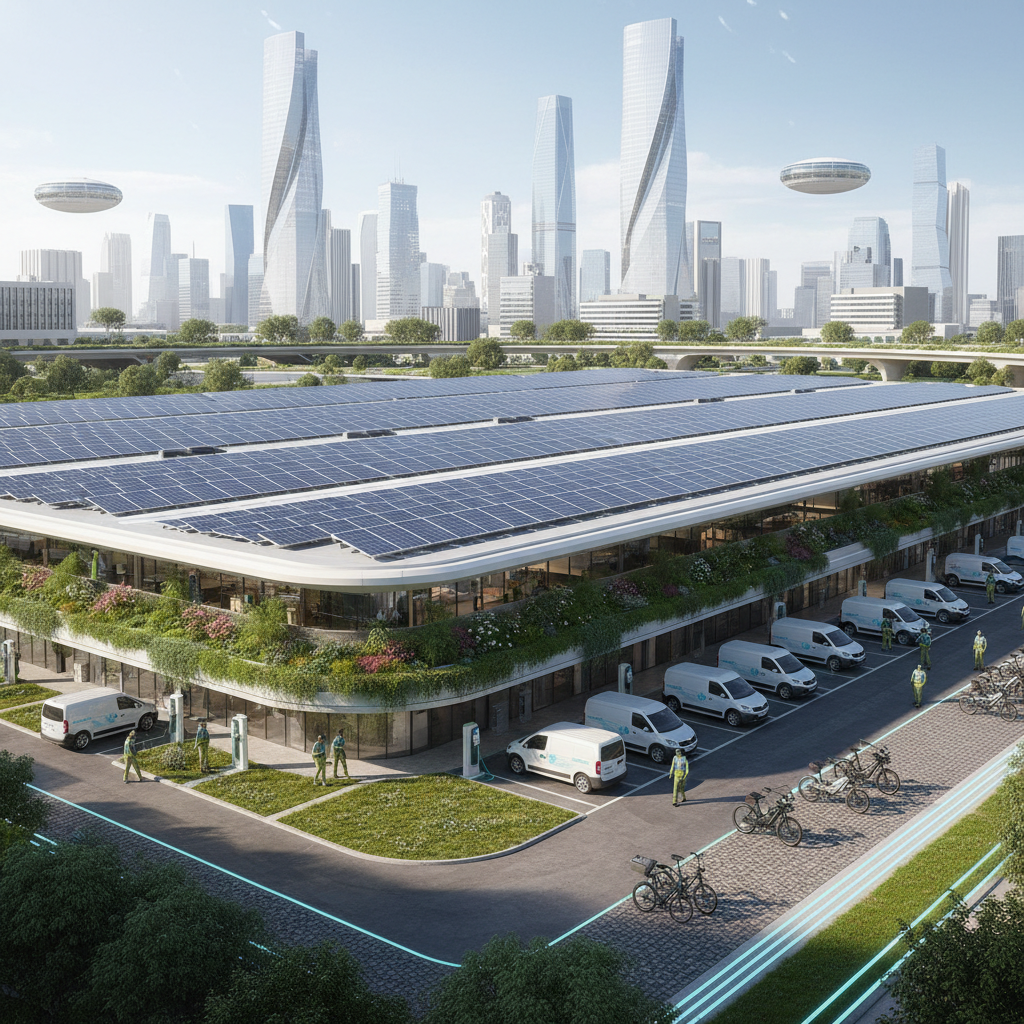 Logística Sustentável: Marketplaces Lançam 'Green Hubs' e Frota Elétrica para Entregas de Última Milha