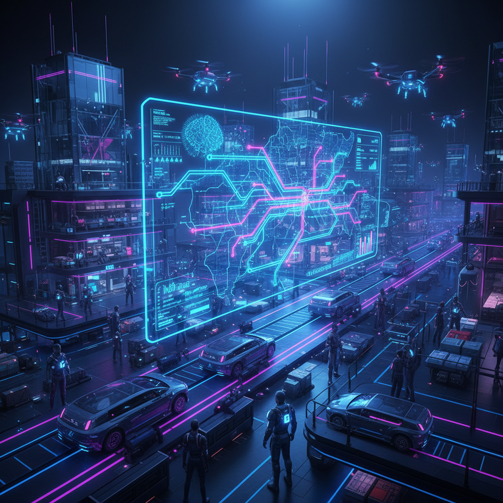 Inteligência Artificial Generativa na Logística: Marketplaces Otimizam Rotas e Preveem Demandas com Precisão Inédita