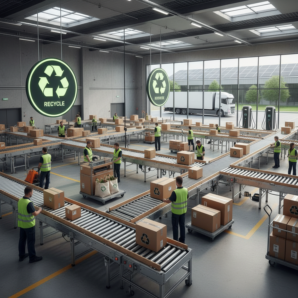 Logística Reversa se Transforma em 'Hub de Economia Circular': Marketplaces Lideram Reuso e Reciclagem de Embalagens