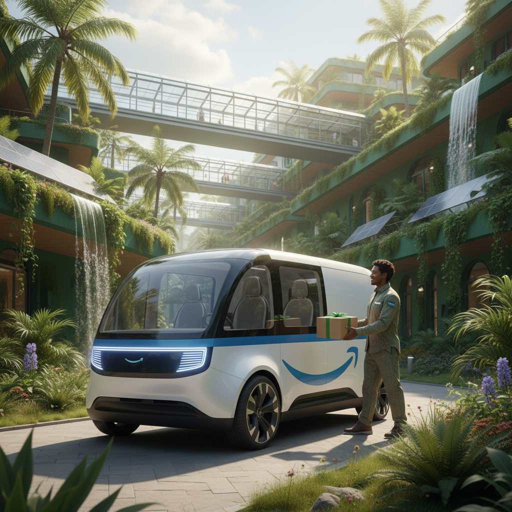 Amazon Lança Programa 'Entrega Sustentável Premium': Consumidor Paga Mais por Opções Ecológicas