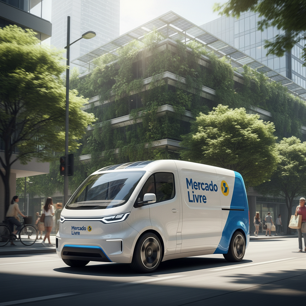 Mercado Livre Anuncia 'Eco-Delivery': Entregas Carbono Zero em Capitais Brasileiras com Frota Híbrida e Elétrica