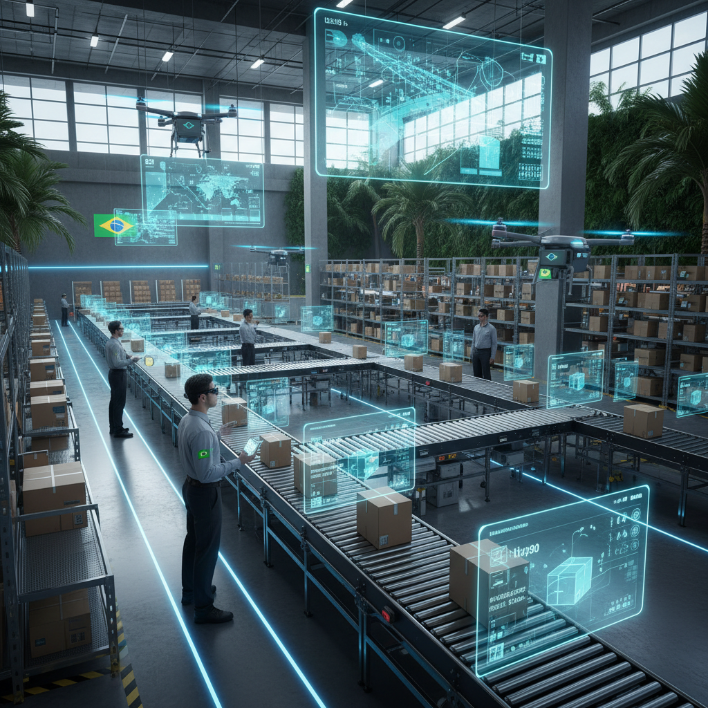 Marketplaces Brasileiros Adotam 'Meta-Entrega': Realidade Aumentada Otimiza Logística de Última Milha