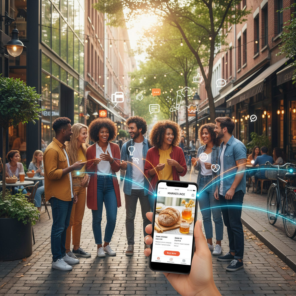 Marketplaces Brasileiros Testam 'Micro-Influenciadores de Bairro' para Vendas Hiperlocais e Engajamento Comunitário