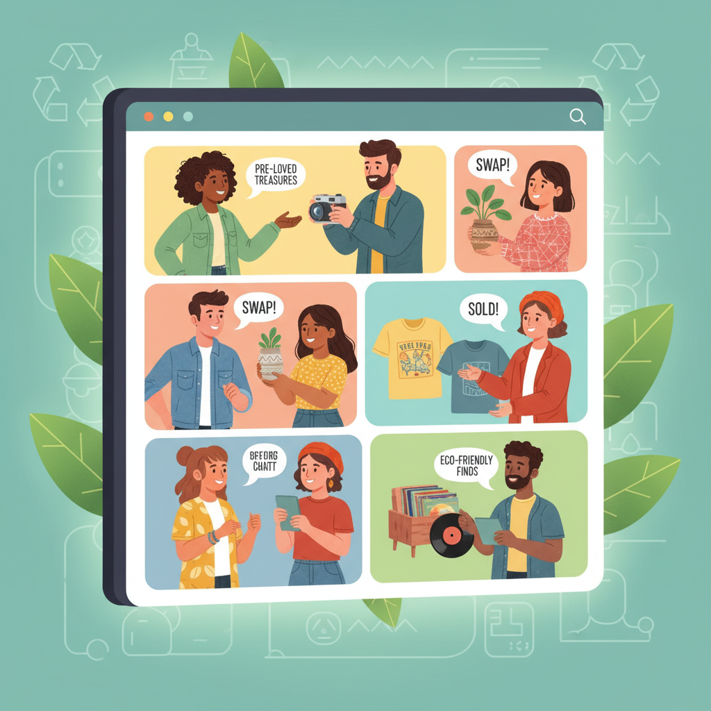 Marketplaces de 'Segunda Mão' Disparam: Sustentabilidade e Economia Impulsionam Vendas de Usados no E-commerce