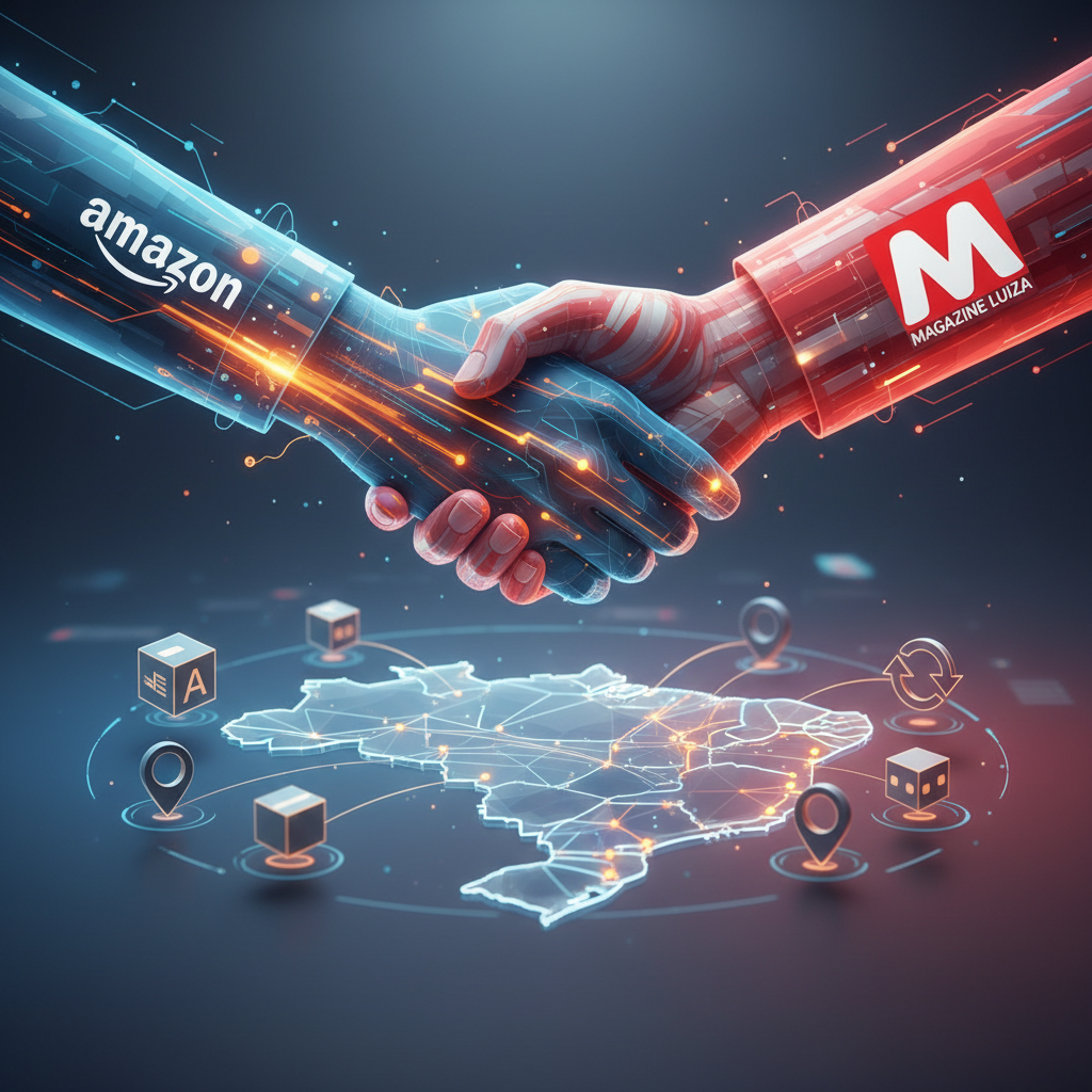 Amazon e Magazine Luiza Anunciam Parceria Inovadora em Logística Reversa para Pequenos Vendedores