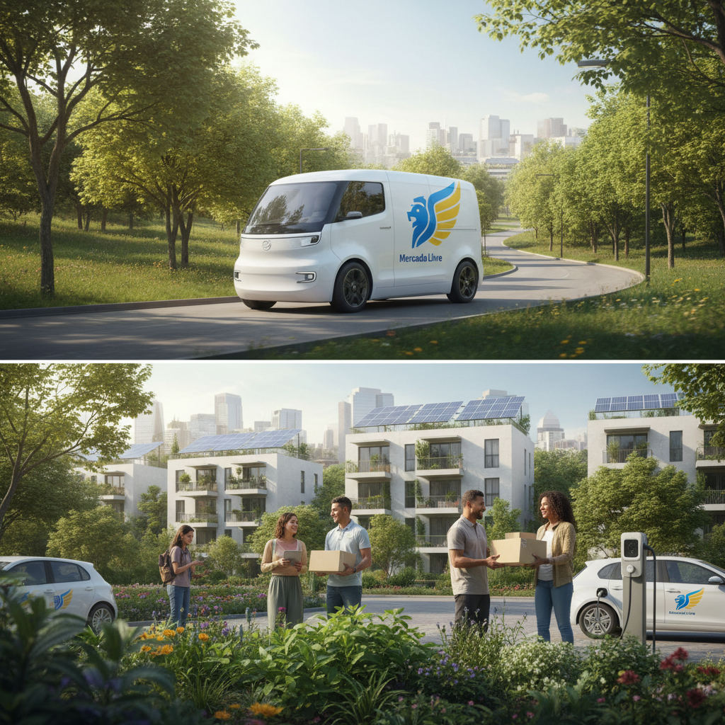 Mercado Livre Lança 'Eco-Entrega': Logística Sustentável Vira Padrão para Sellers e Consumidores