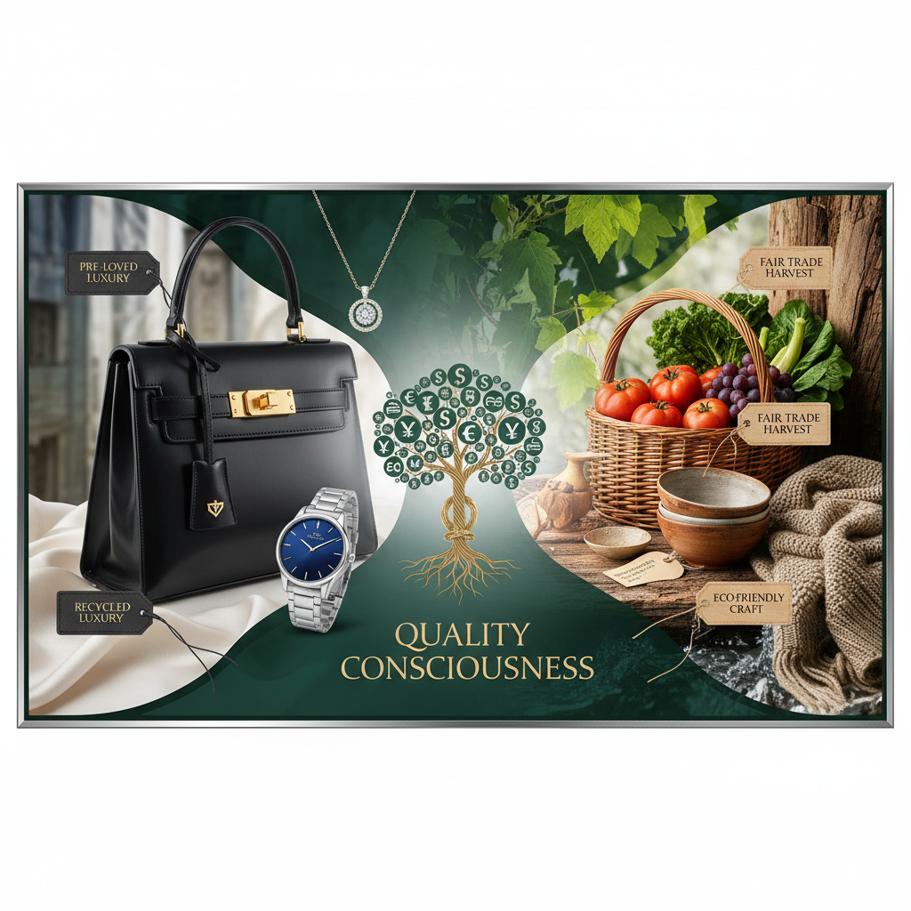 Marketplaces de Nicho de Luxo e Sustentabilidade Disparam no Brasil, Atraindo Investimentos e Consumidores Conscientes