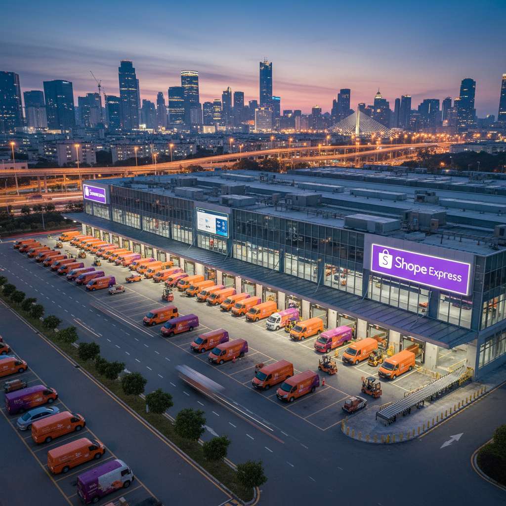 Shopee Revoluciona Logística com 'Shopee Express Hubs': Entrega no Mesmo Dia em 10 Capitais Brasileiras