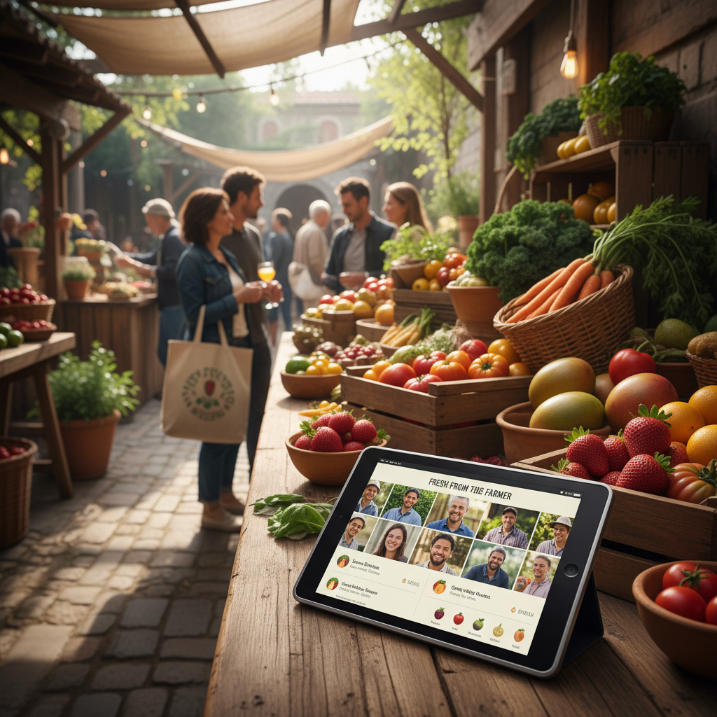 Marketplaces de Alimentos Frescos Ganham Força: Consumidor Busca Origem e Sustentabilidade na Compra Online