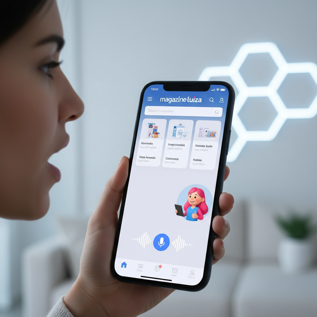 Magazine Luiza Apresenta 'Magalu IA Consultora': Personalização Extrema e Vendas por Voz no App
