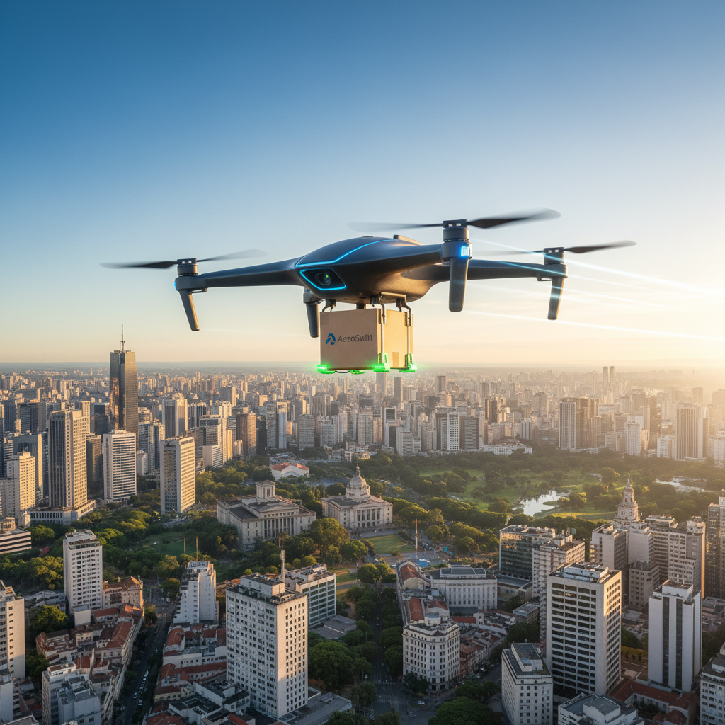 Entrega por Drones Autônomos Atinge Escala Comercial em Capitais Brasileiras: O Fim da 'Last Mile' Tradicional?