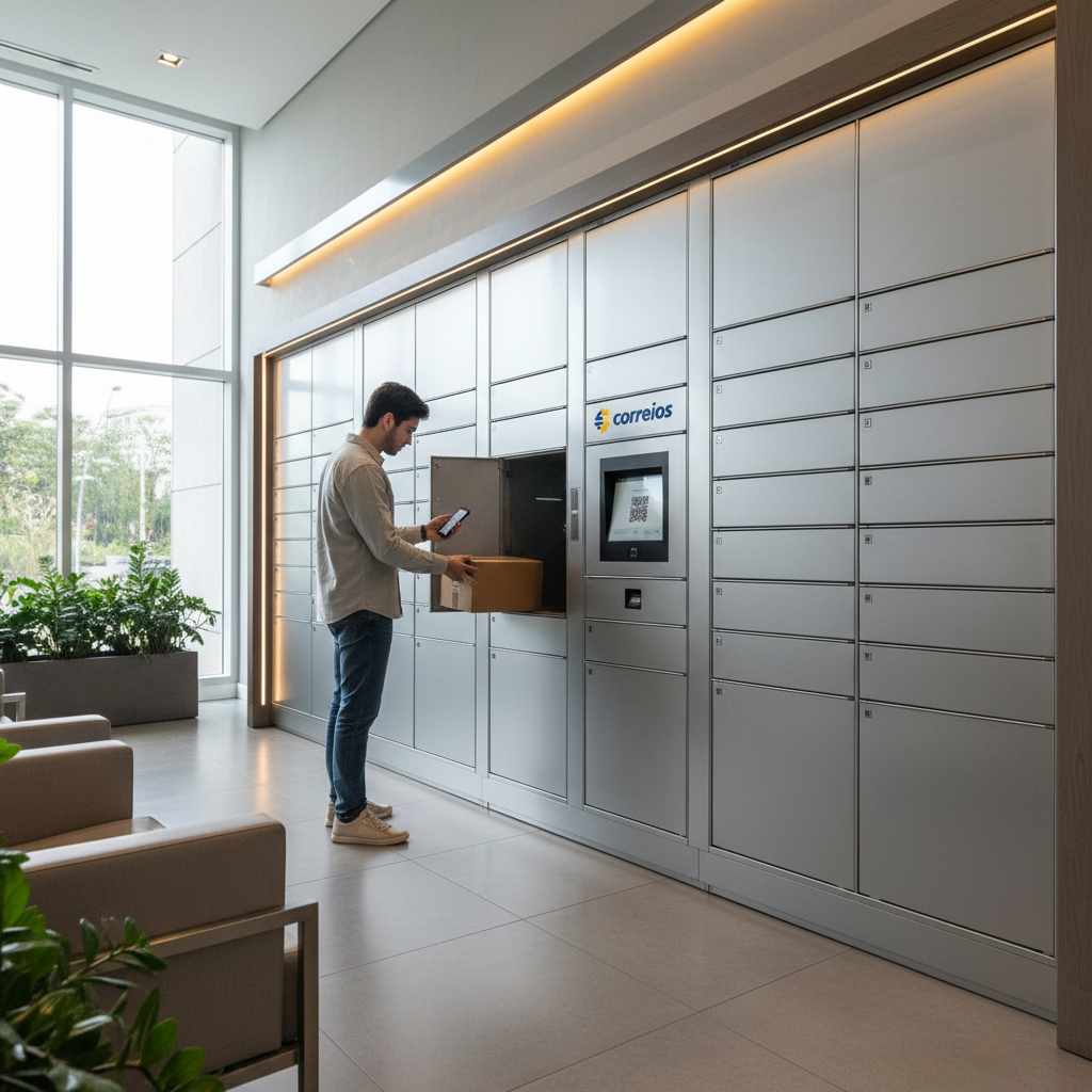 Correios Anunciam Parceria Estratégica com Marketplaces para 'Armários Inteligentes' em Condomínios e Empresas